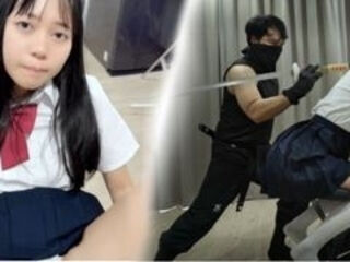 Ninja Massage for horny cute asian girl