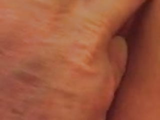 Wife with my finger & thumb inside