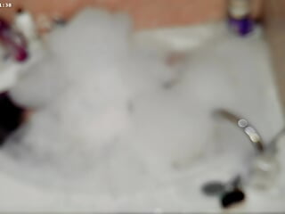 Bubble Bathing Time Tease