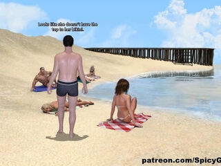 Adventures Of Willy D Wife Cheats Her Husband With Their Neighbor On The Beach Ep 28