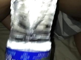 anal hooked wife taking water bottle in pussy