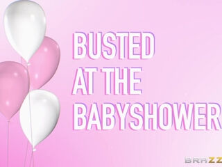 Busted At The Babyshower With Keiran Lee, Kendall Kayden - Brazzers