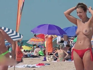 Beach - Sexy Topless Women #4