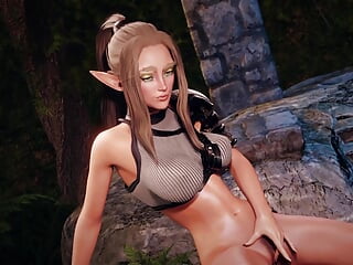 Let's Play - Eldrea Sex Saga, Elsiel Sex Scene