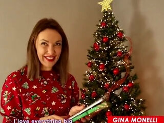 Gina Monelli - My Hot Stepmom Fuck Under Christmas Tree!