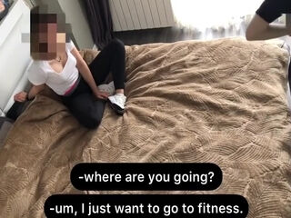 The Wife Planned To Have Sex With Her Fitness Trainer And Was Punished For It With Sex Wife