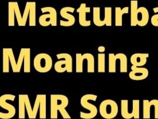 'Morning Masturbation ASMR Moaning WIFE Home Alone, please don't CUM yet'