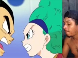 Bulma pelea con vegueta y este le pega rica follada para consentirla hentai sin censura