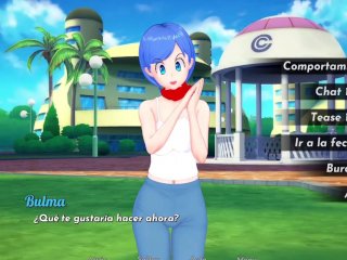 Desnudando y Jugando con La Milf Bulma - Isekai Brothel